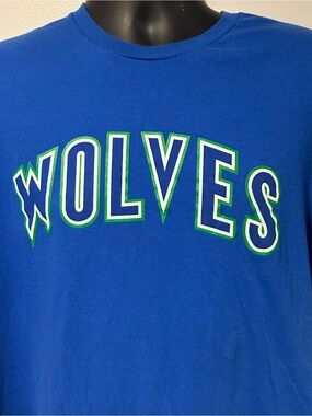 Minnesota Timberwolves Mitchell and Ness XXL tee